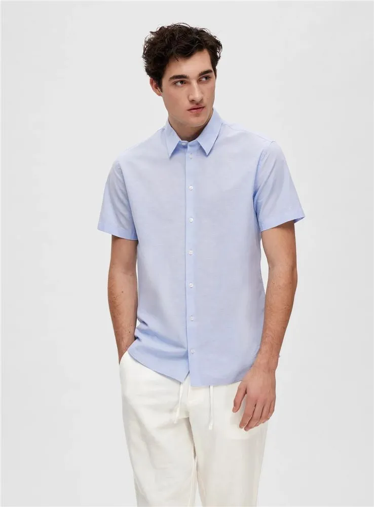 16079053 SLHREGNEW LINEN SHIRT CLASSIC