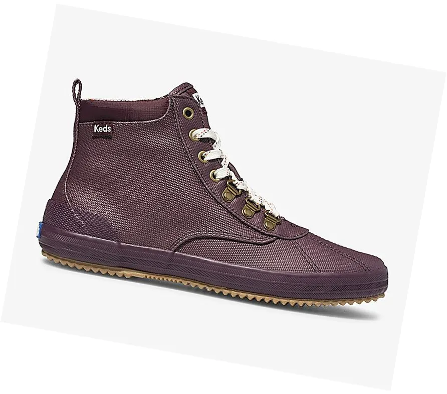 2024 priorizado Botas Altas Keds Scout Boot II Agua Mujer Burdeos – Botas Altas