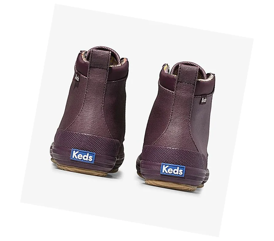 2024 priorizado Botas Altas Keds Scout Boot II Agua Mujer Burdeos – Botas Altas
