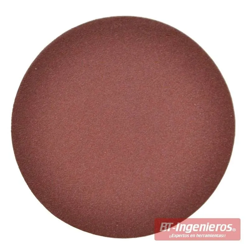 5 discos de lijado autoadhesivos 150 mm. Grano 100