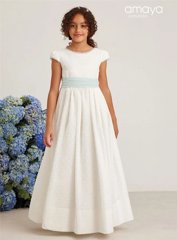 587002MC VESTIDO MC LINO PLUMETTI