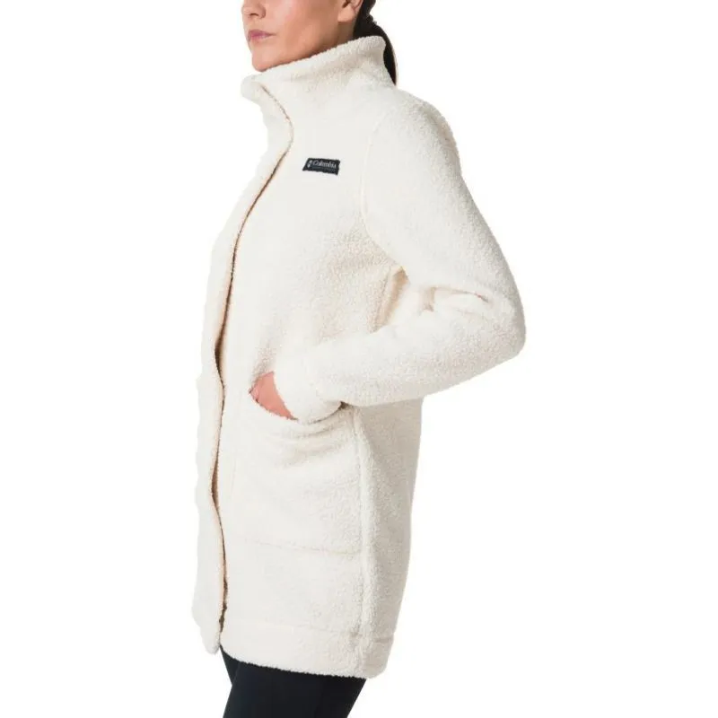Abrigo Columbia Panorama Long (tiza) Mujer
