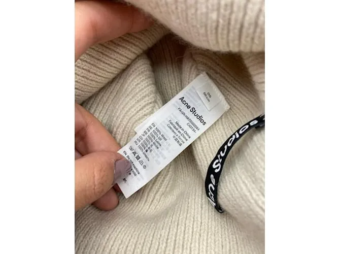 ACNE STUDIOS Gorros T.cm 56 Lana Gris 