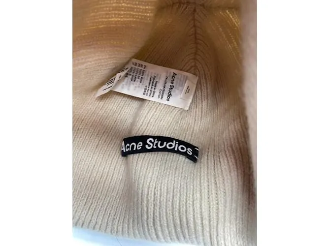 ACNE STUDIOS Gorros T.cm 56 Lana Gris 