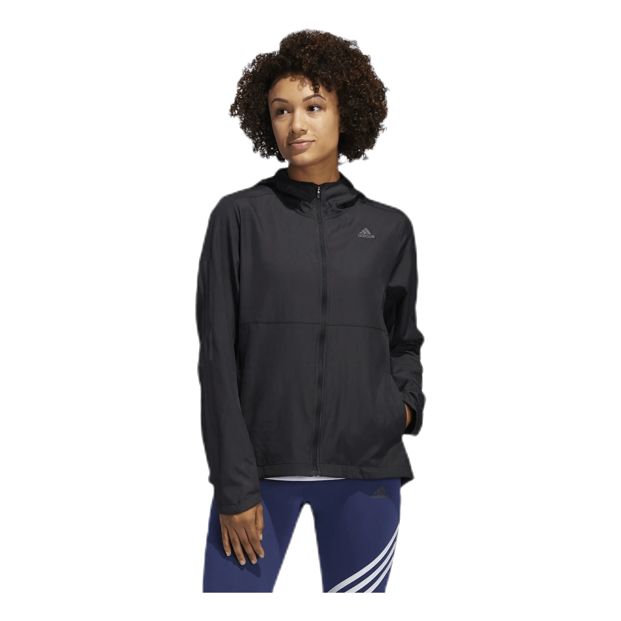 Adidas Adidas Own The Run Wind Jacket Hooded Women Black