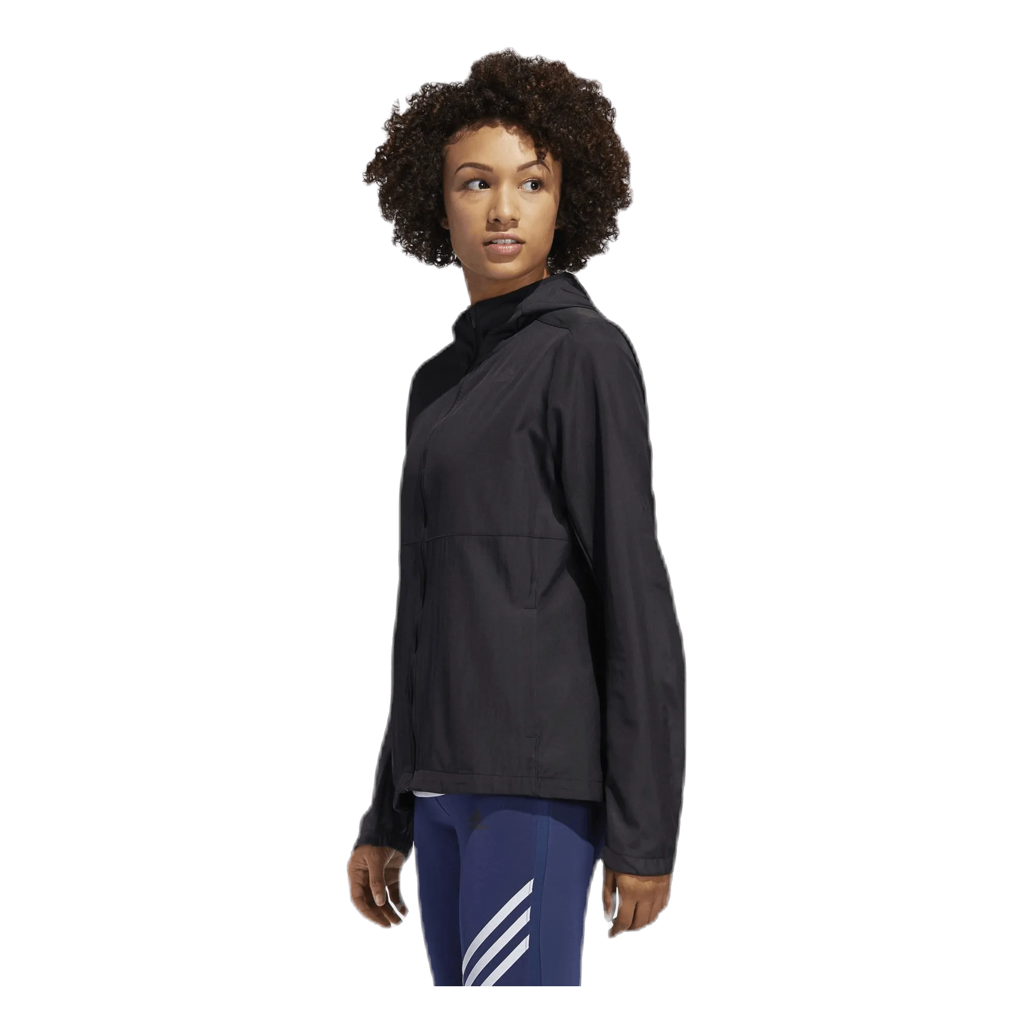 Adidas Adidas Own The Run Wind Jacket Hooded Women Black