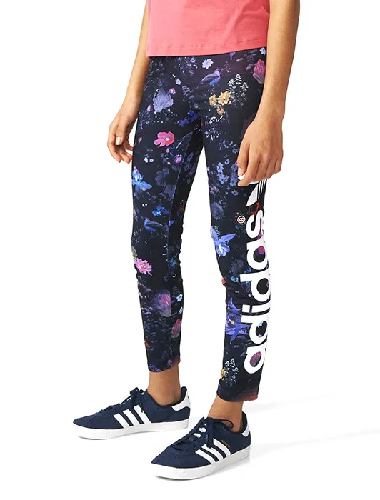 Adidas Originals Junior G Legging Basketball Sprint (multicolor/blanco)