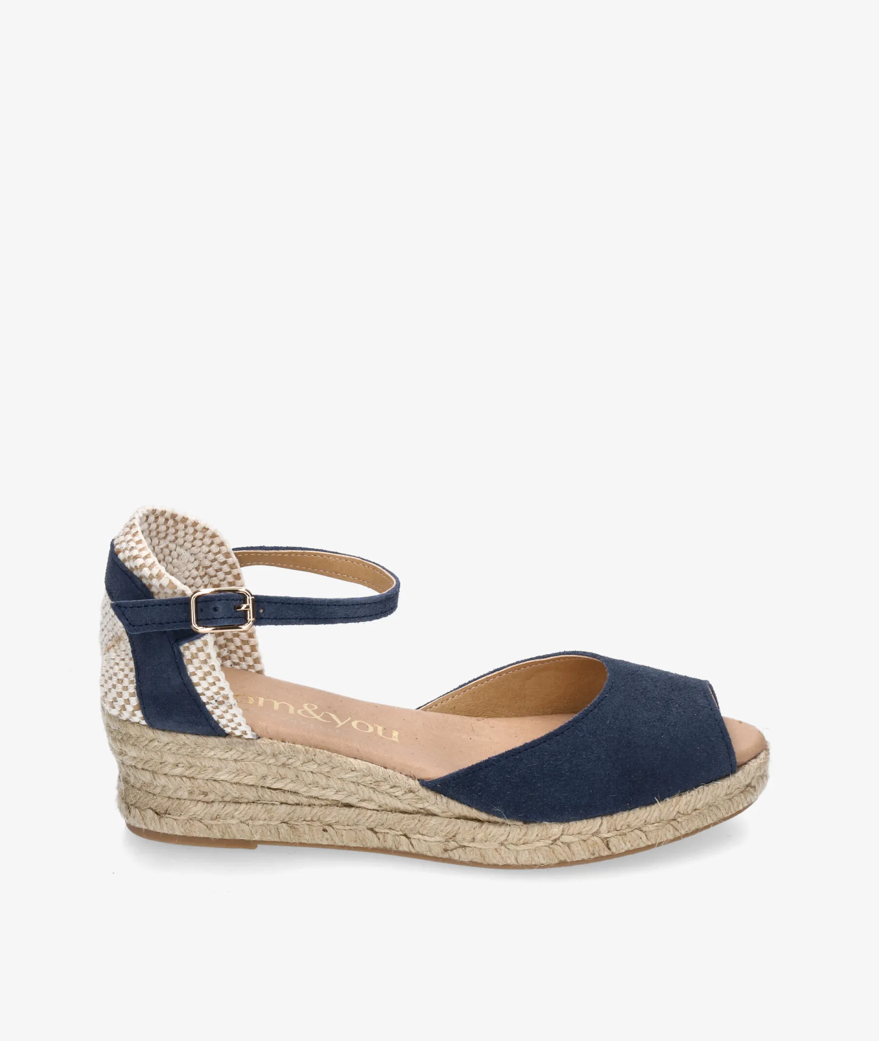 Alpargatas bloom&you BALBON en serraje azul