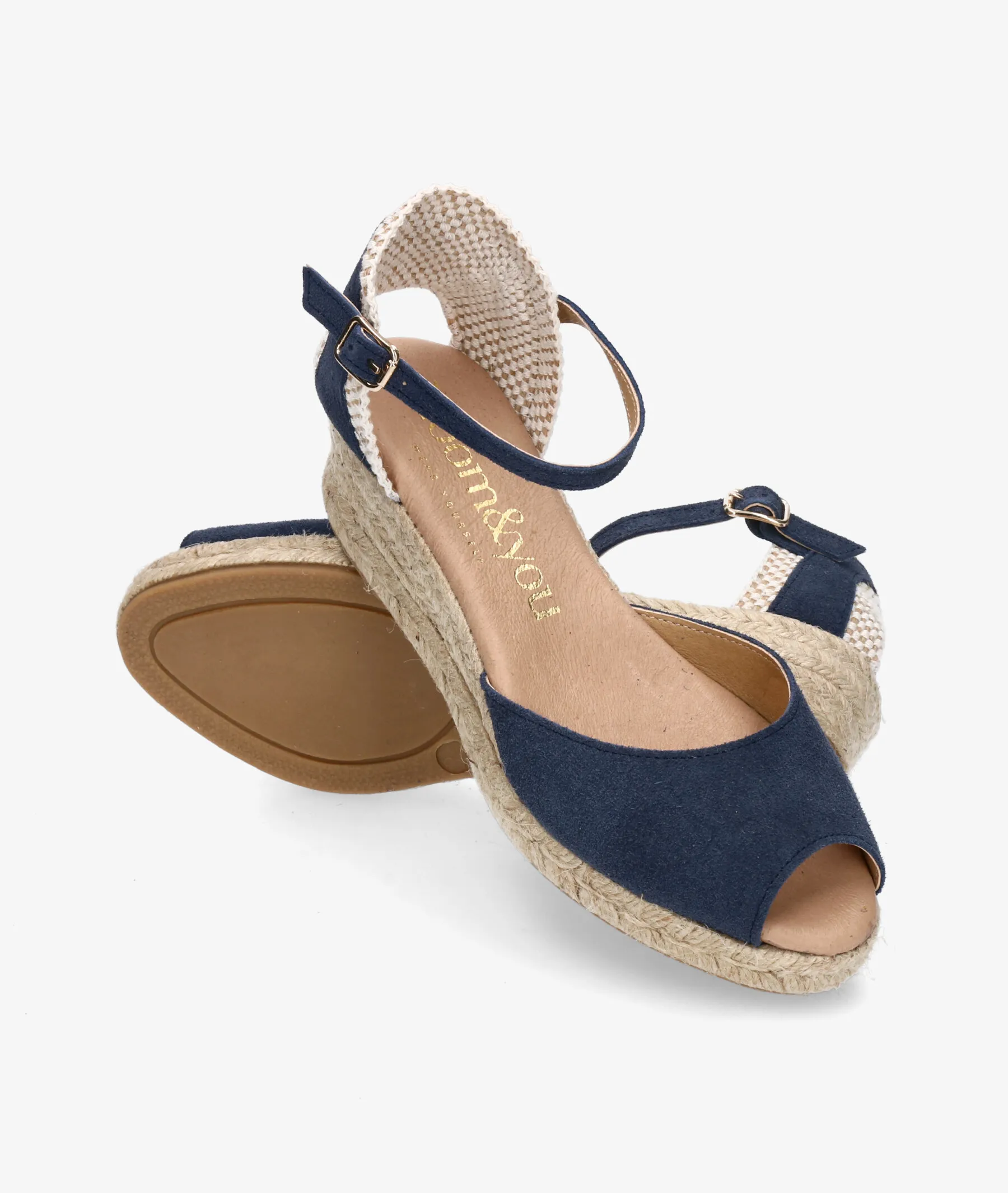 Alpargatas bloom&you BALBON en serraje azul
