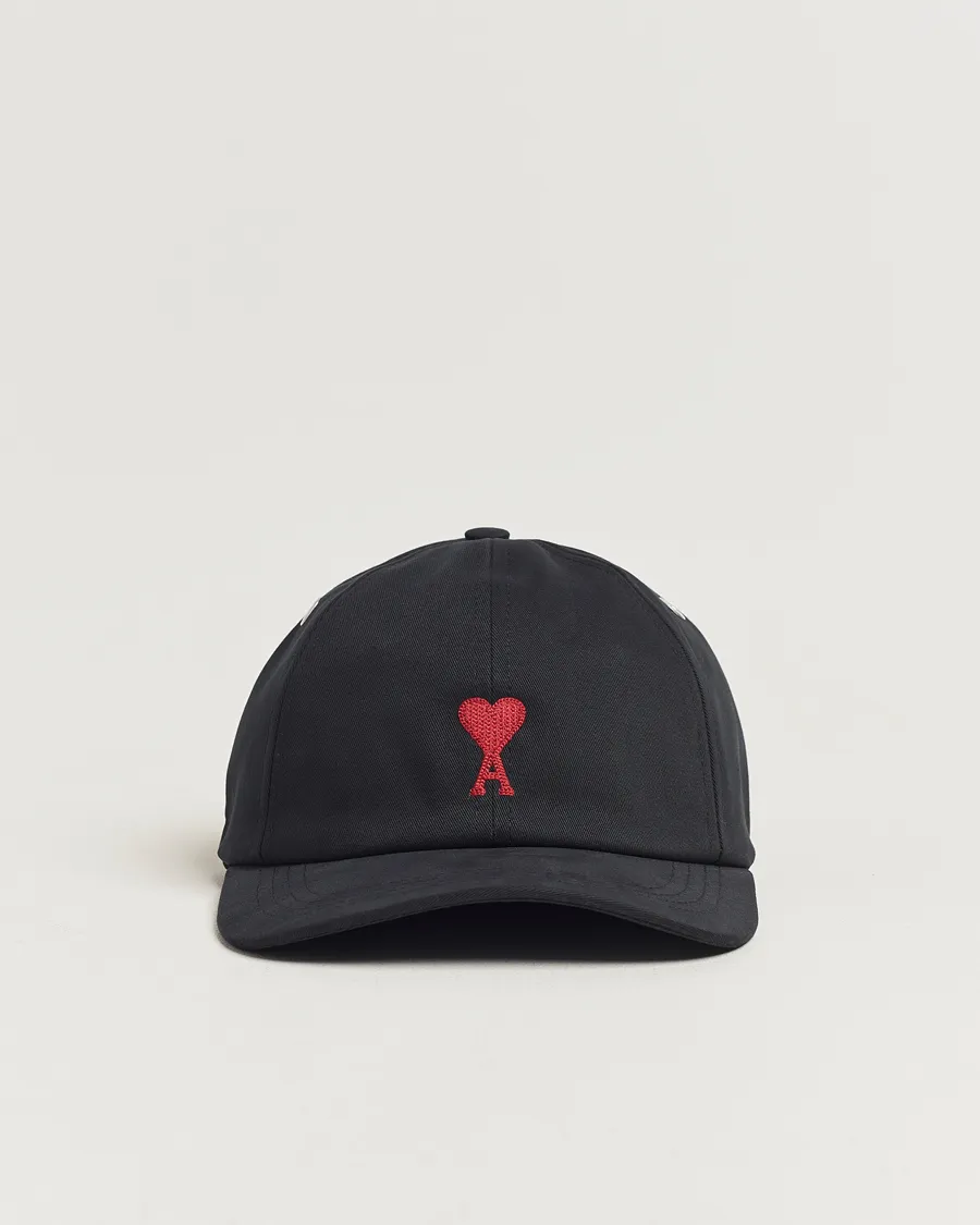 AMI Heart Logo Cap Black