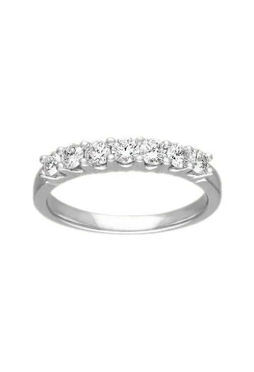 ANILLO DE COMPROMISO ORO BLANCO18K MEDIA ALIANZA 7 GARRAS 243_RHIAAPPL