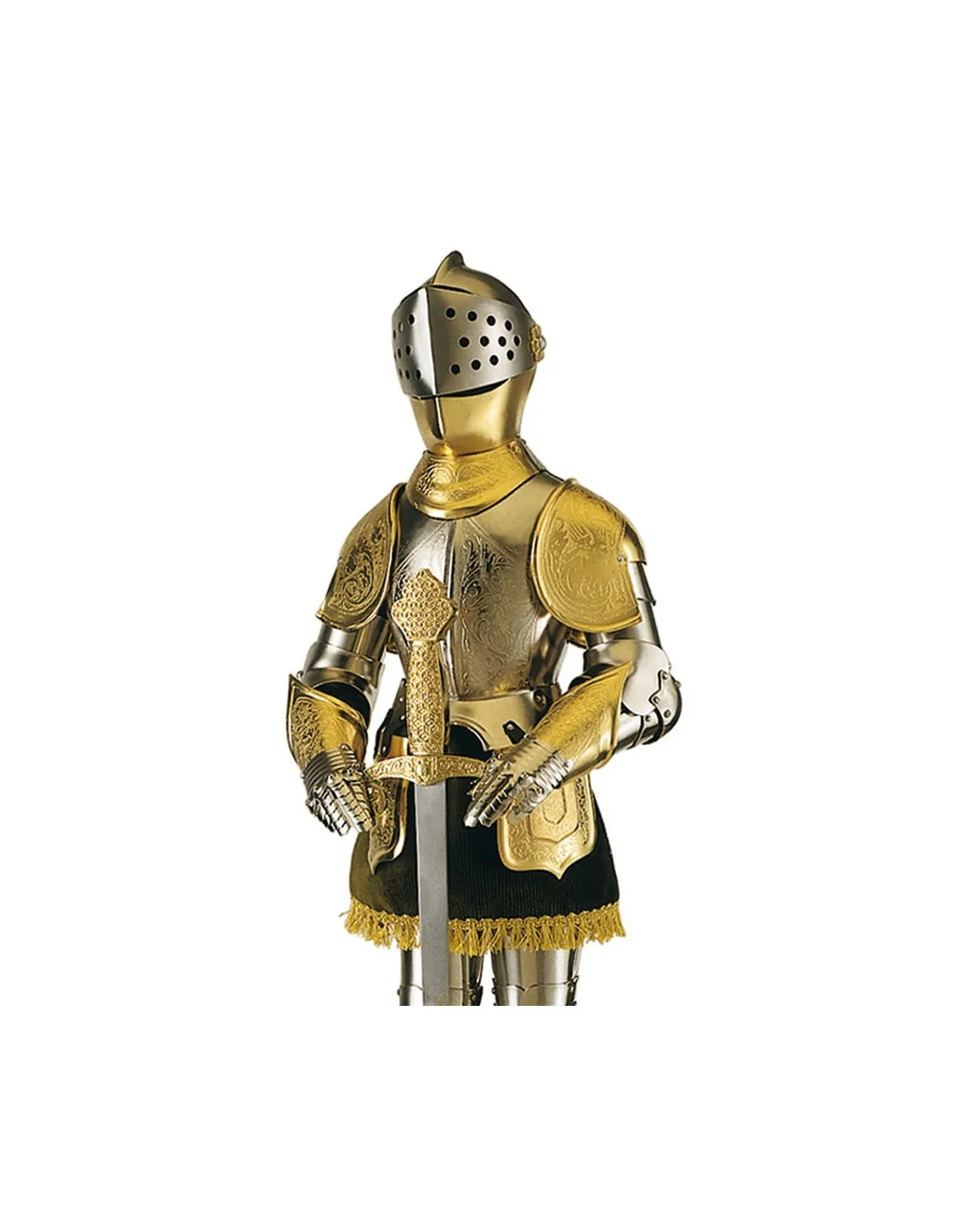 Armadura grabada Marto, 61 cms.