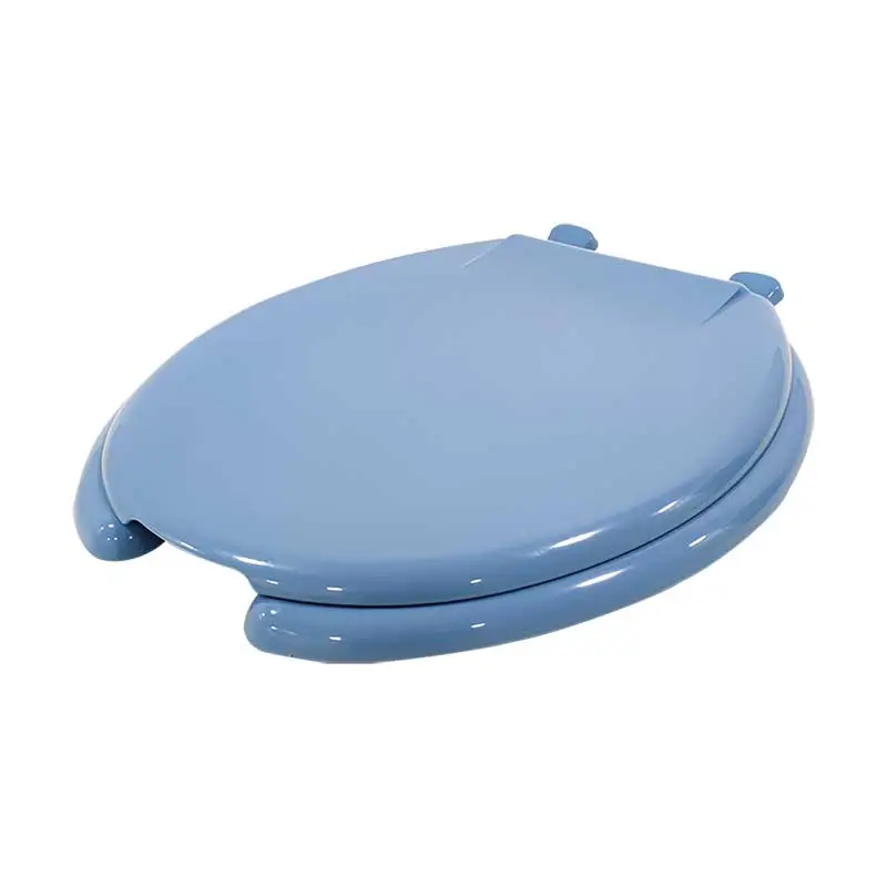 Asiento con Tapa Redondo Azul Caribe para WC Exel Eclipse91