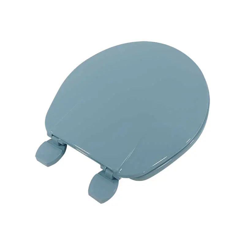Asiento con Tapa Redondo Azul Holanda p/WC Exel Confort 92