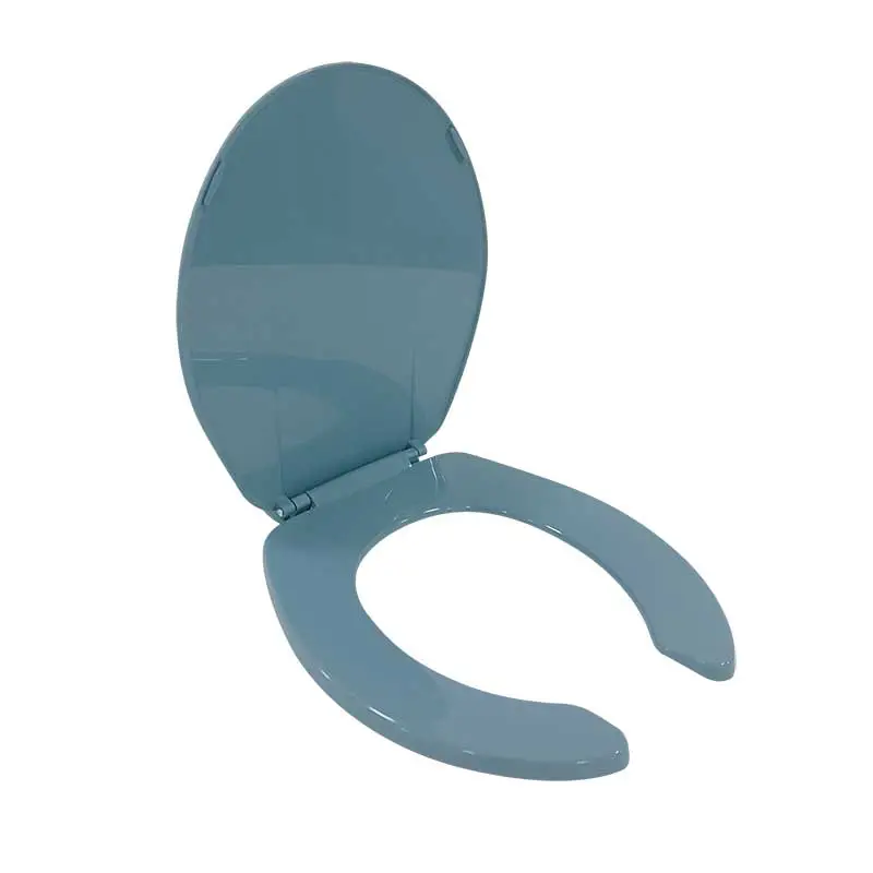 Asiento con Tapa Redondo Azul Holanda p/WC Exel Confort 92