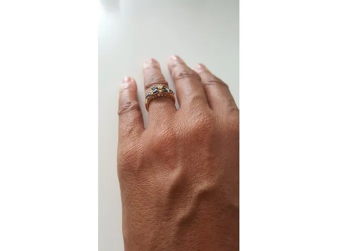 Autre Marque Anillos Dorado 