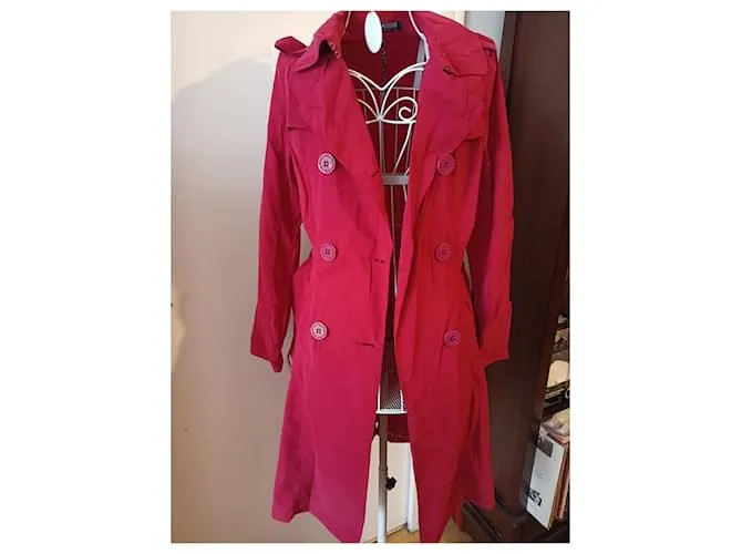 Autre Marque Trinchera MORGAN Fucsia 