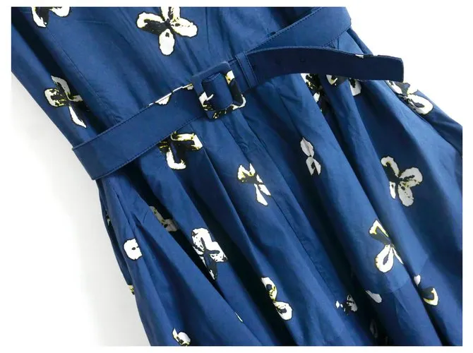 Autre Marque Vestido de abril Azul 