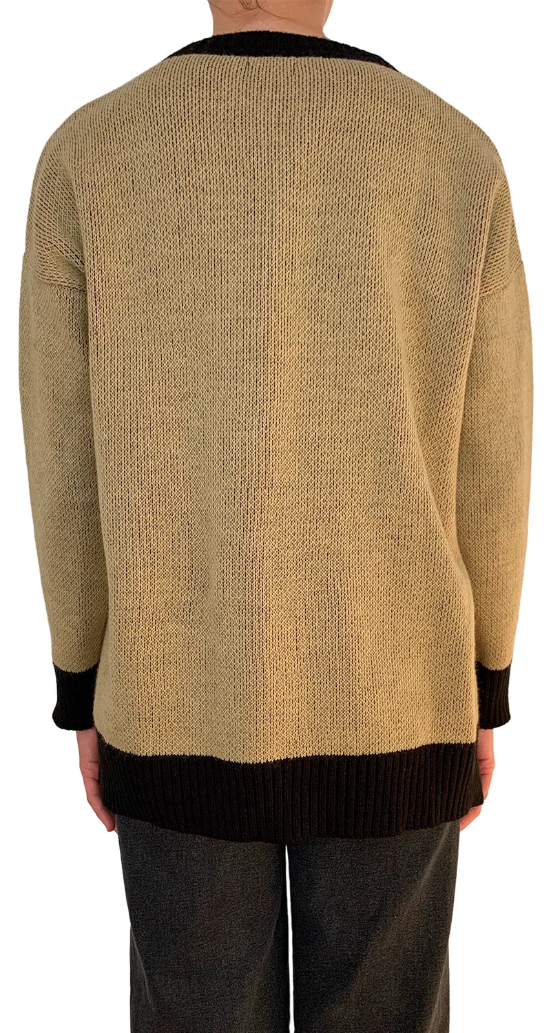 AY MARIA Sweater Rayas Kiss
