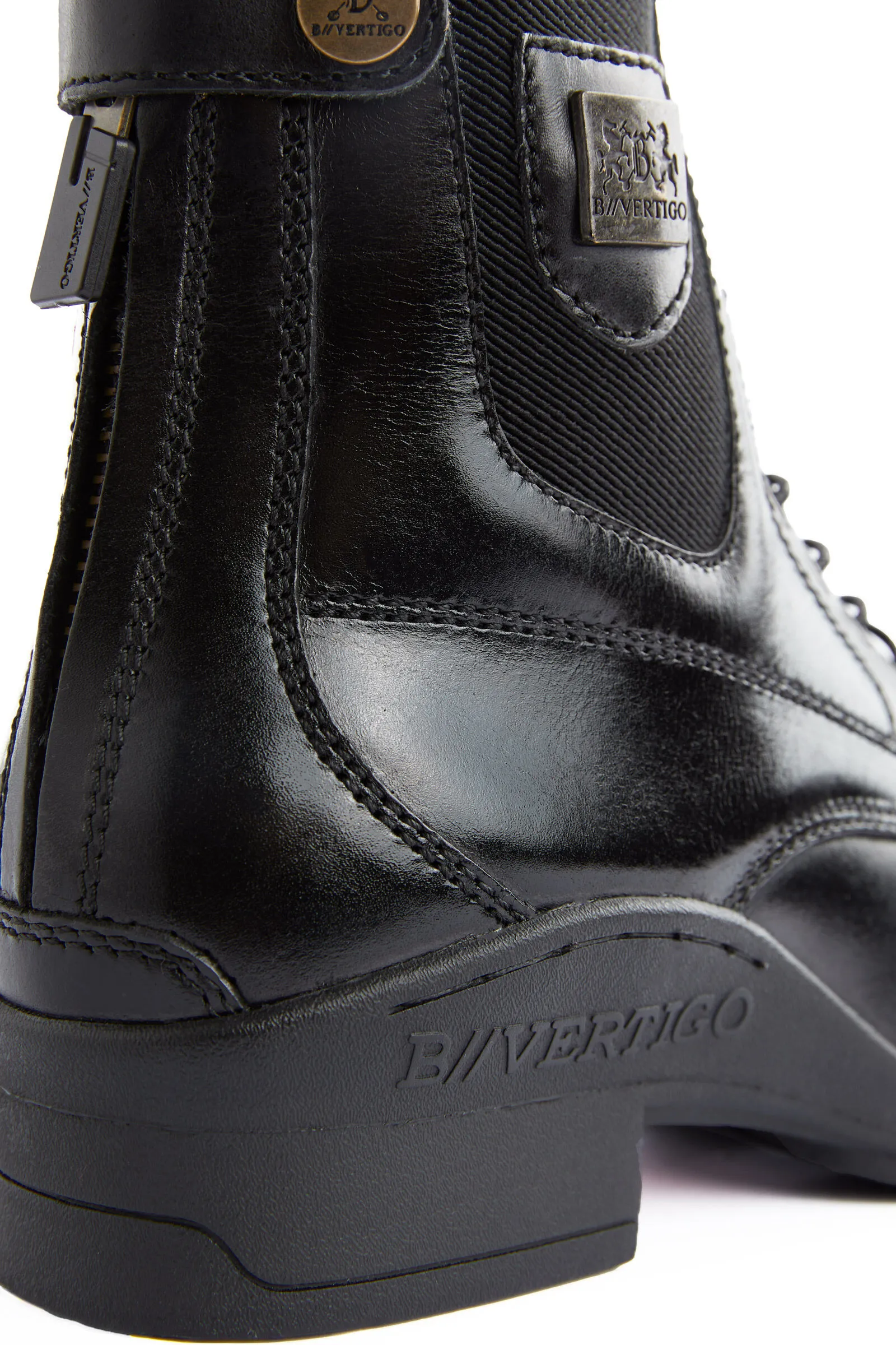 B Vertigo Botines de Cuero con CordonesDelanteros para Mujer Jupiter