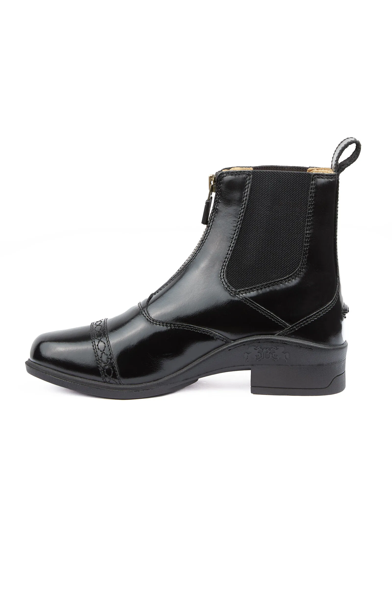 B Vertigo Botines de Cuero con CremalleraDelantera para Mujer Saturn