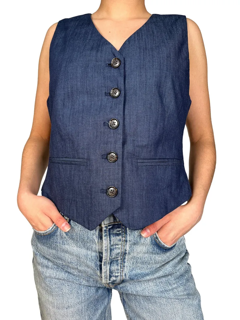 BANANA REPUBLIC Gilet Denim