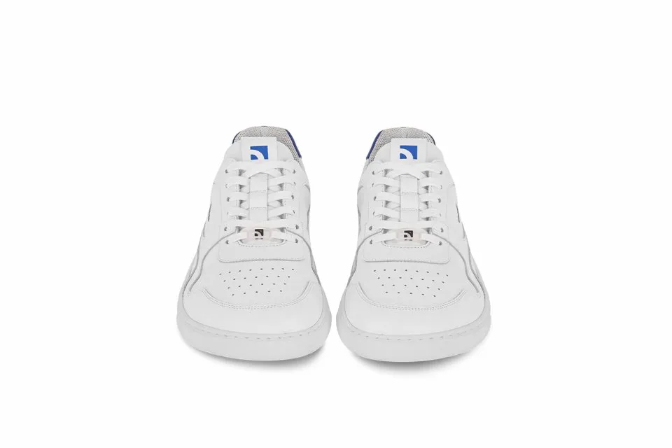 BAREFOOT SNEAKERS BAREBARICS ZING  BRAVE MEN TALK  WHITE & BLUE