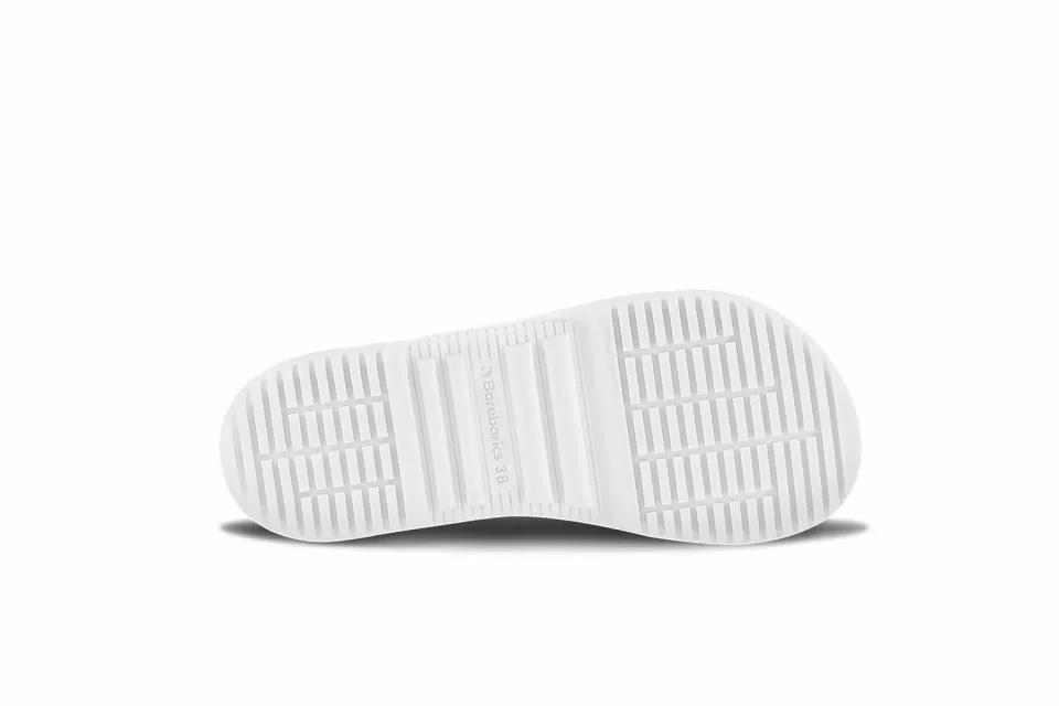 BAREFOOT SNEAKERS BAREBARICS ZING  BRAVE MEN TALK  WHITE & BLUE