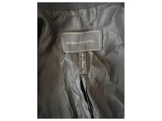 Bcbg Max Azria Chaquetas Castaño Negro 