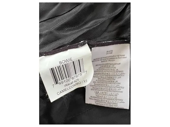 Bcbg Max Azria Chaquetas Castaño Negro 