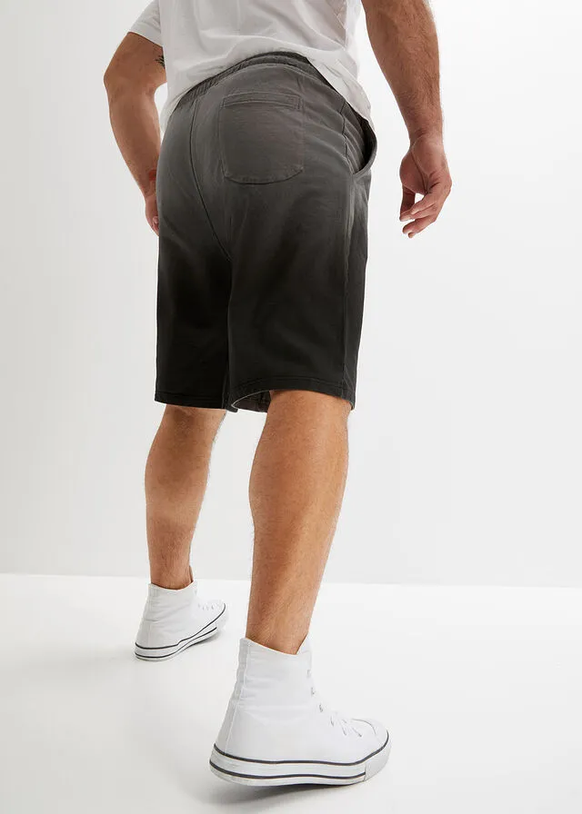 BERMUDAS DE CHáNDAL CON DEGRADADO DE COLOR GRIS HUMONEGRO