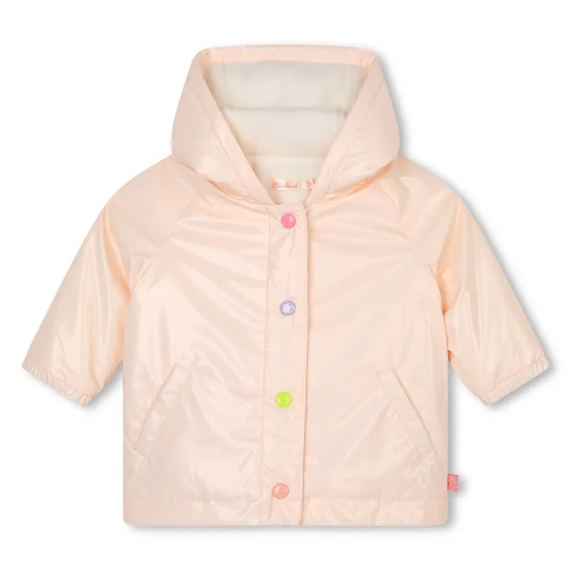 BILLIEBLUSH Impermeable polar con capucha