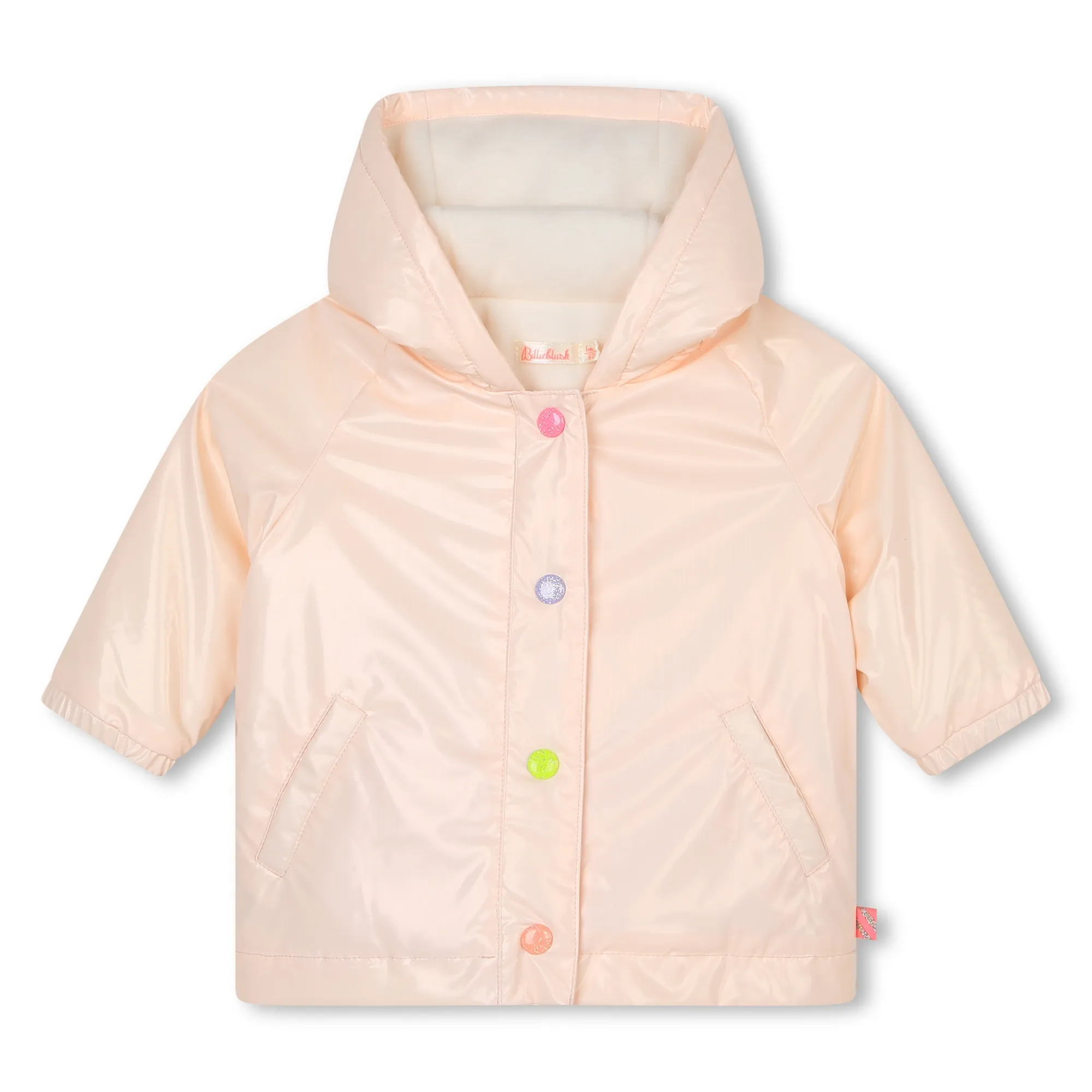 BILLIEBLUSH Impermeable polar con capucha