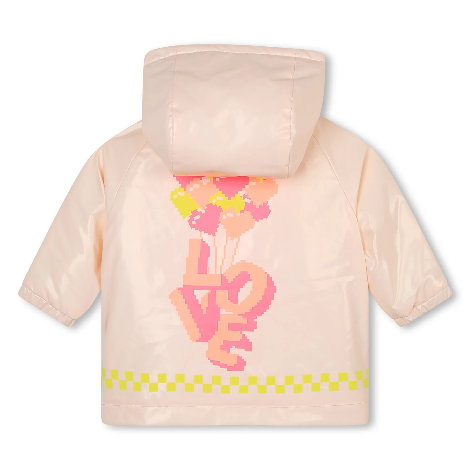 BILLIEBLUSH Impermeable polar con capucha
