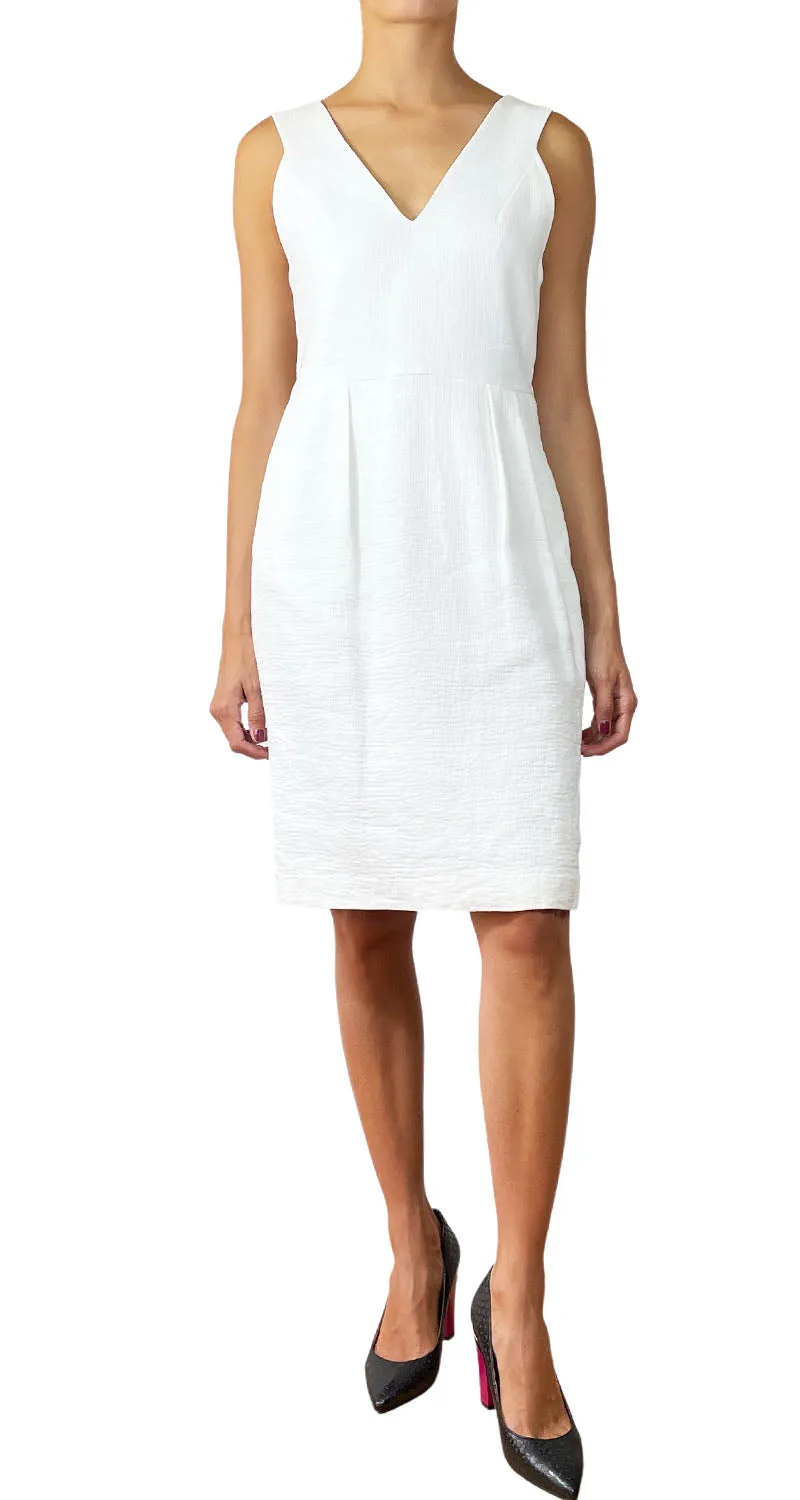BIMBA Y LOLA Vestido Blanco Cuello V