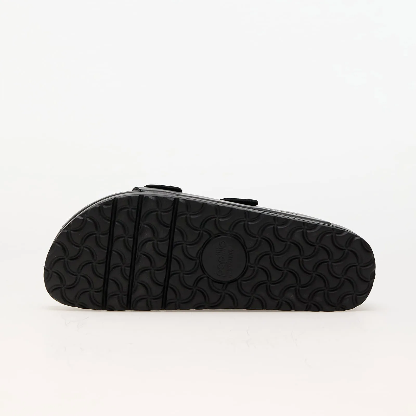 Birkenstock Arizona PAP Flex Platform Natural Leather Black W
