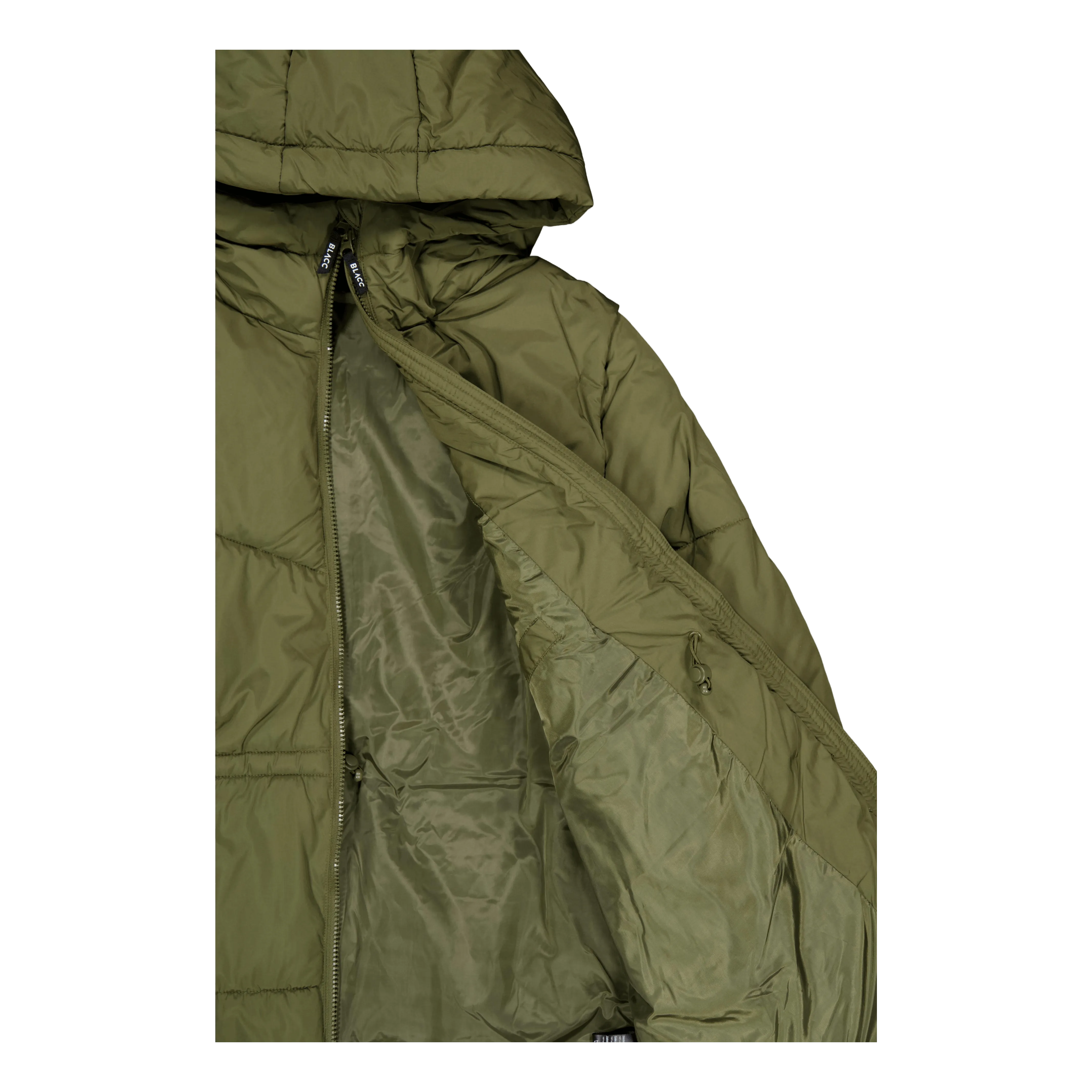 Blacc Maya Padded Hybrid Jacket Olive Night