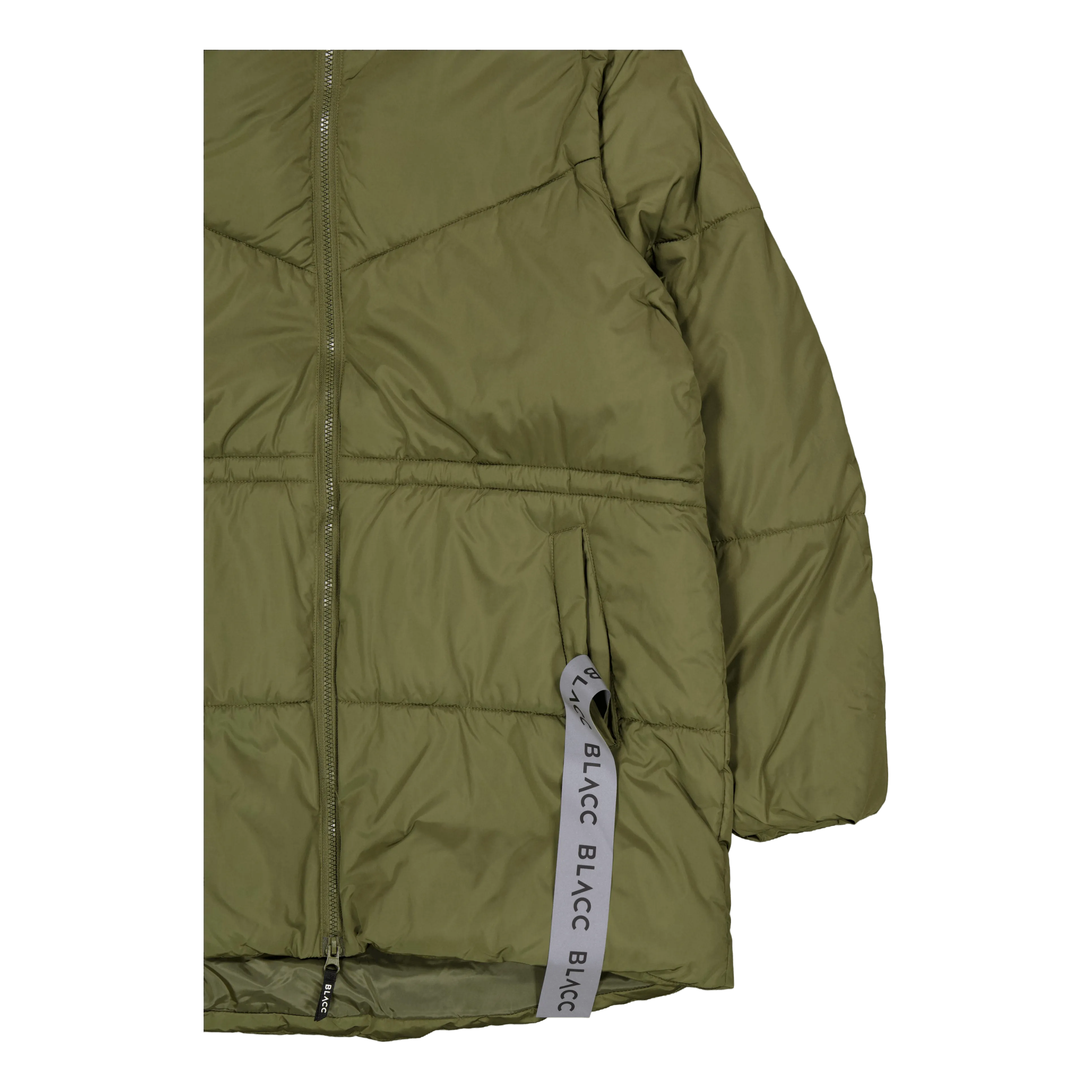 Blacc Maya Padded Hybrid Jacket Olive Night