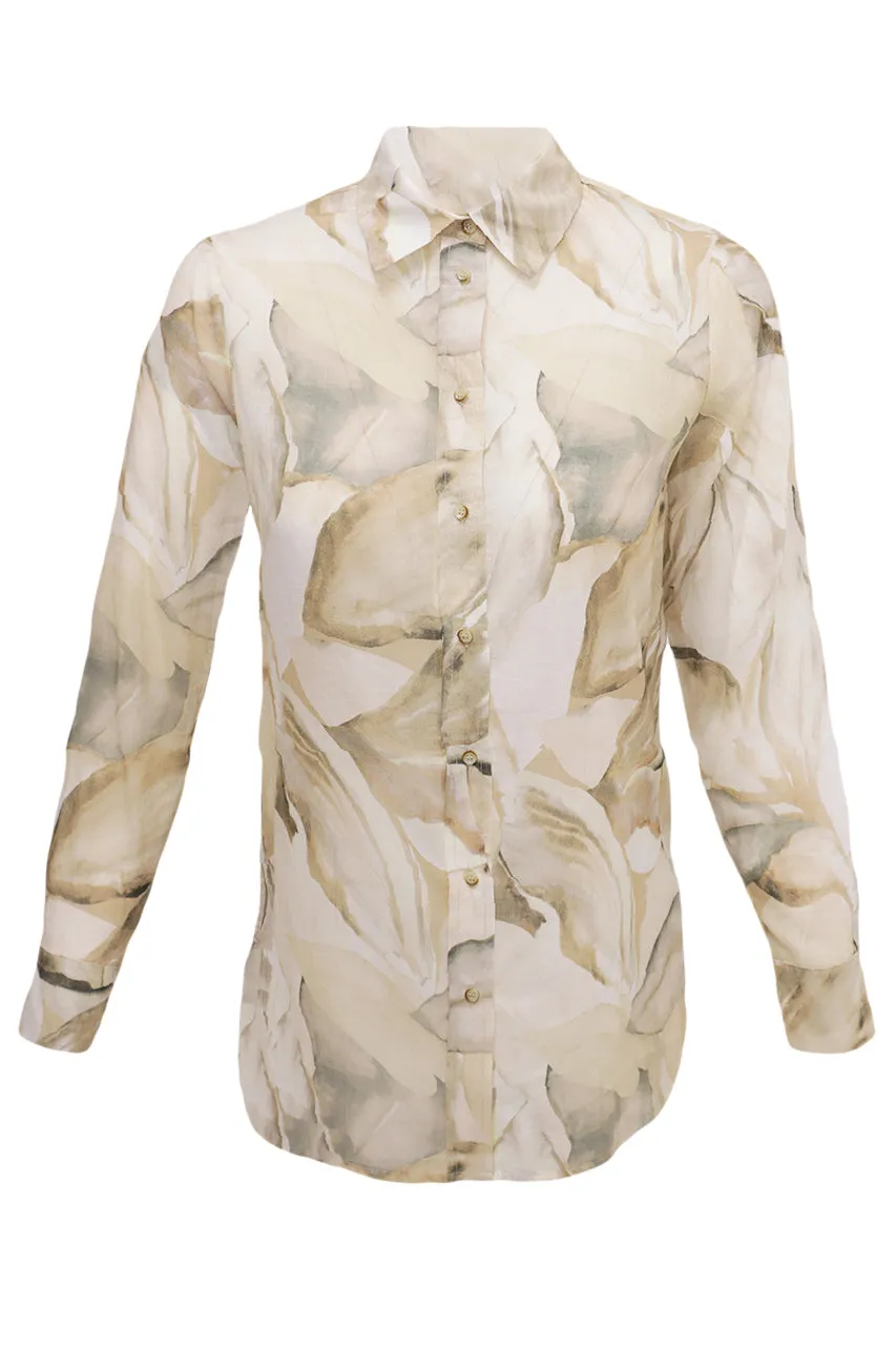 Blusa Casual Estampada con Botones Foleys 124193