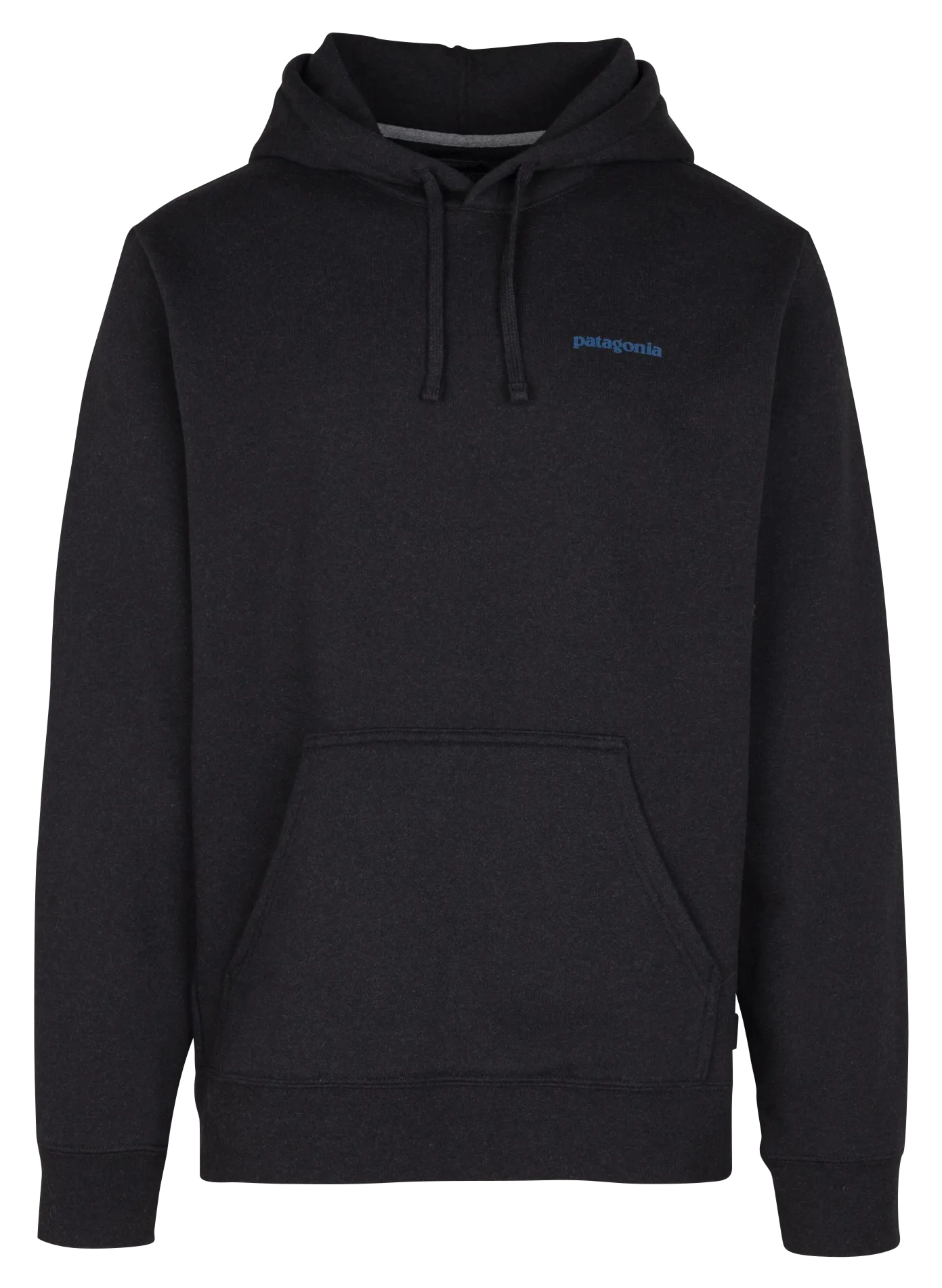 BOARDSHORT LOGO UPRISAL  SUDADERA CON CAPUCHA ESTAMPADA RECTA EN NEGRO