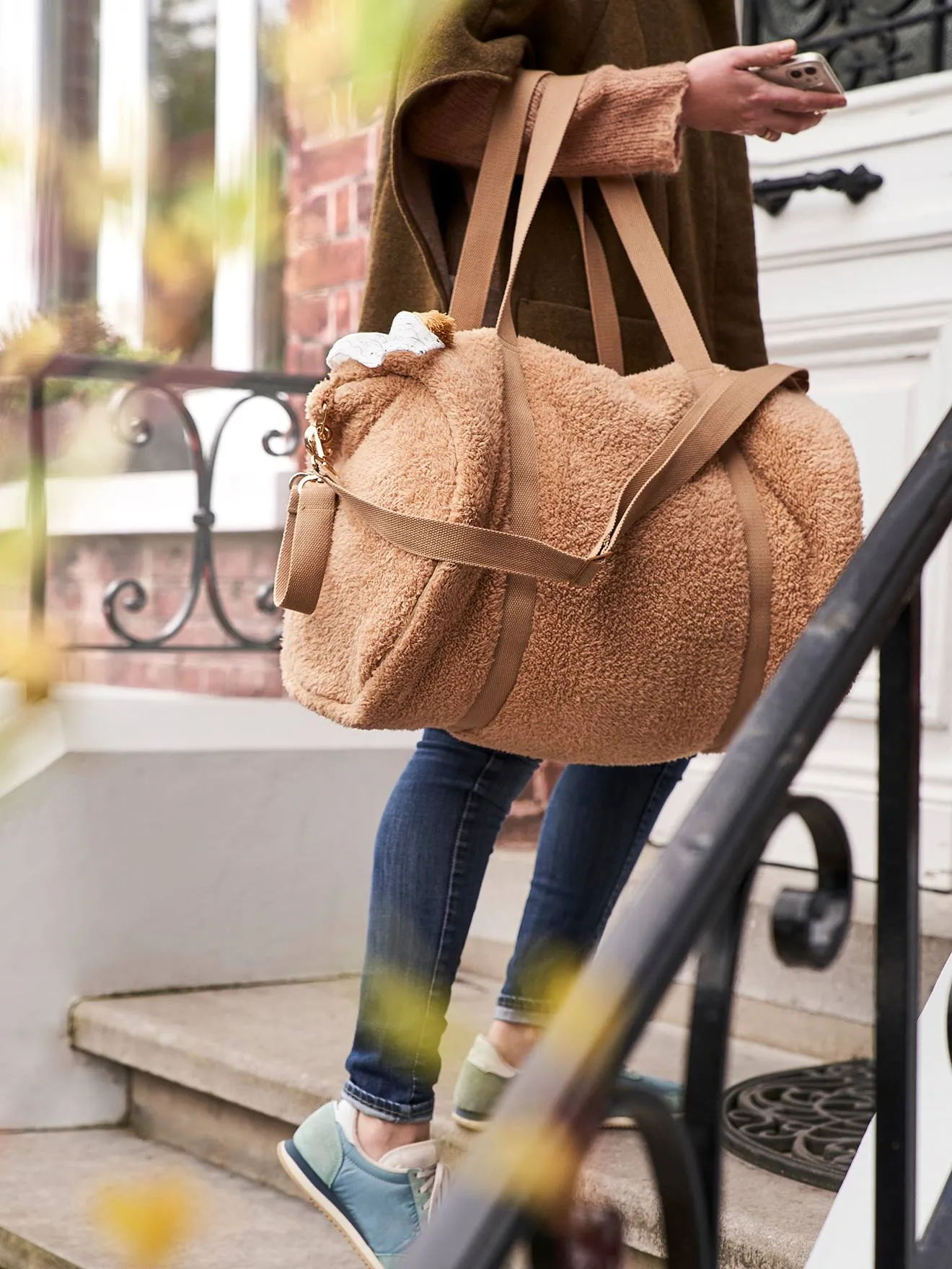 Bolso cambiador Baby Roll de peluche