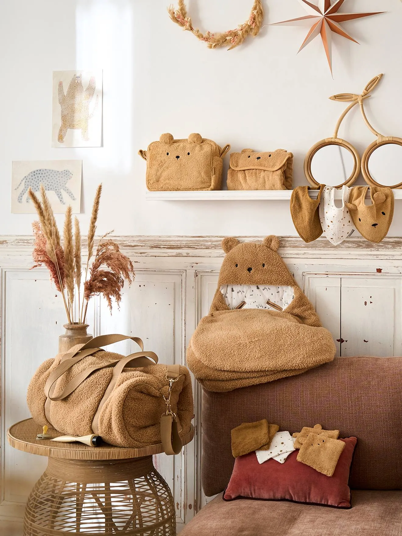 Bolso cambiador Baby Roll de peluche