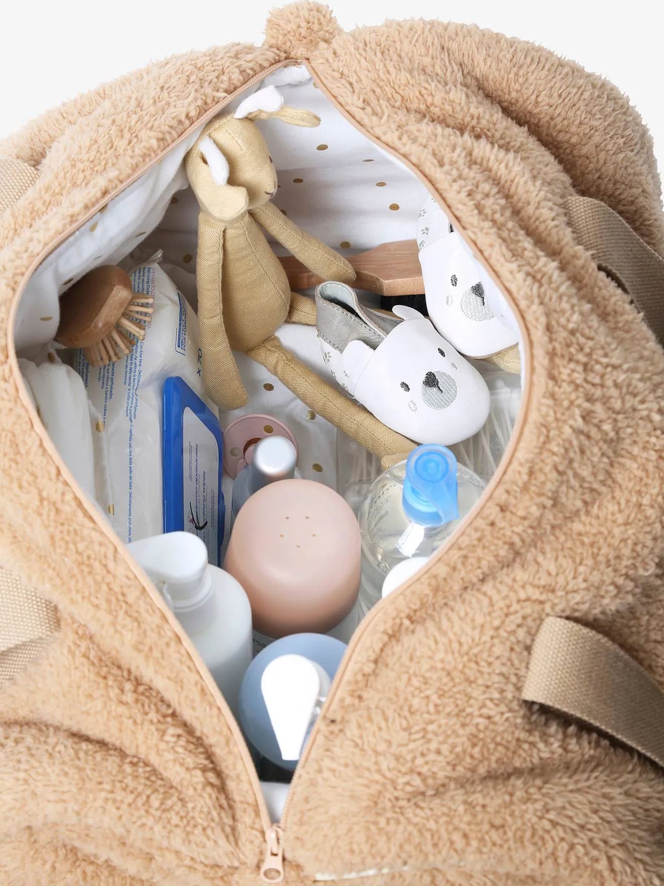 Bolso cambiador Baby Roll de peluche