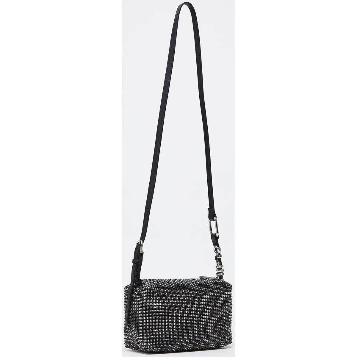 Bolso de hombro con strass