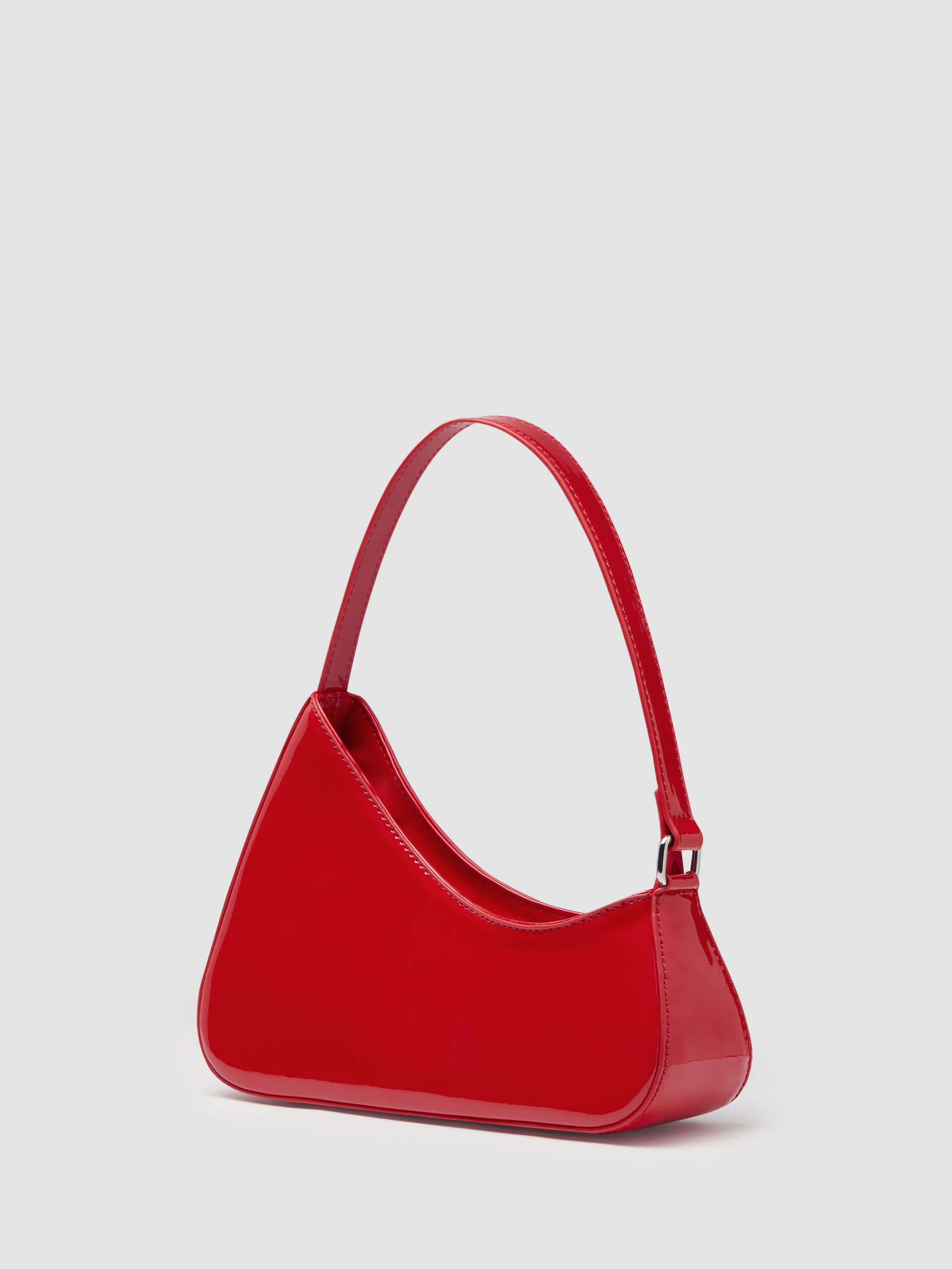 Bolso de hombro de cuero sintético