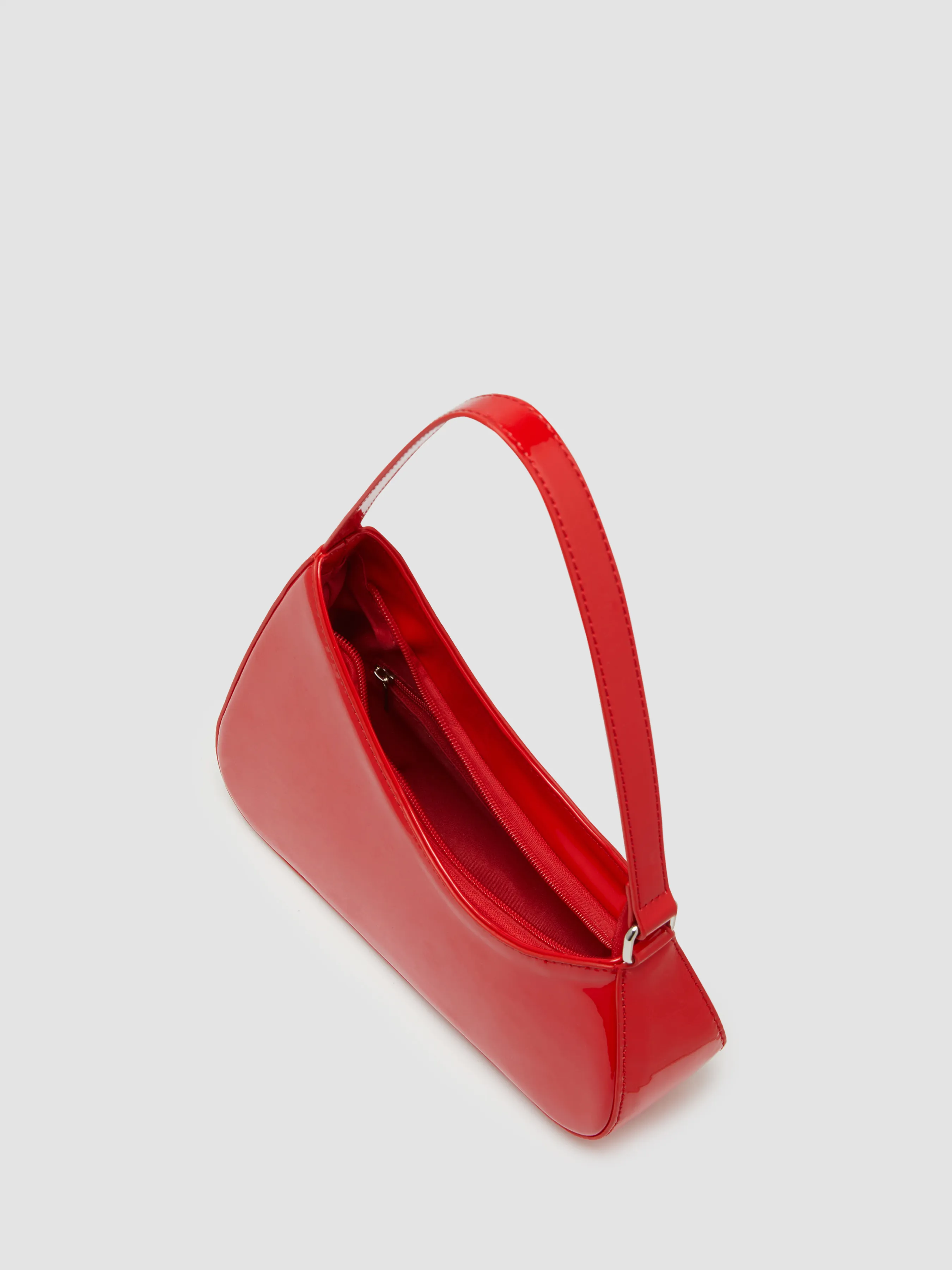Bolso de hombro de cuero sintético