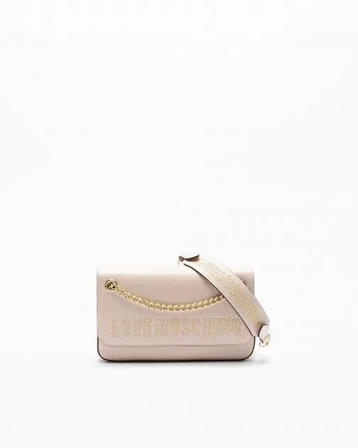 Bolso de hombro Love Moschino JC4212PP0G Beige