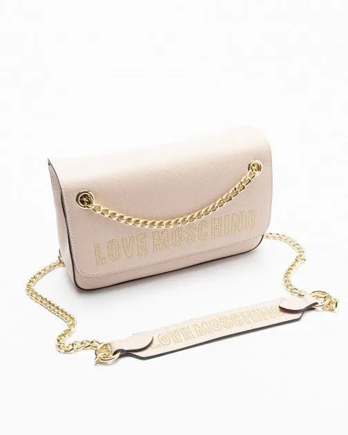 Bolso de hombro Love Moschino JC4212PP0G Beige