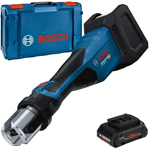 BOSCH  GPT 18V32  PRENSADORA SIN BATERíAS NI CARGADOR, LIION, 18 V,  AH, 32 KN, 54110 MM, ESTUCHE ESPECIAL + BOSCH  PROCO