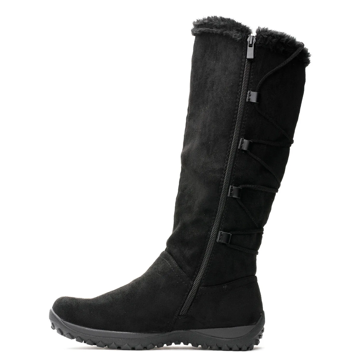 Bota Mujer Negro Rovanim Chancleta